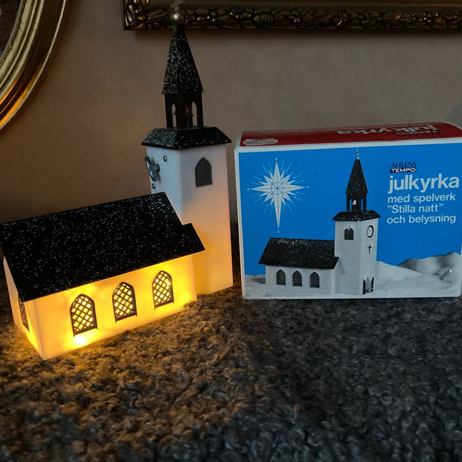 ÅHLENS TEMPO Julkyrka Vintage