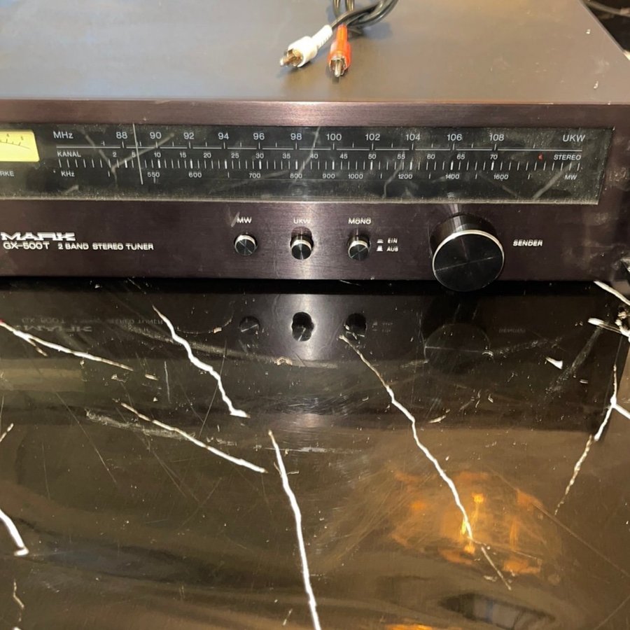 MARK GX-500T 2 band stereo tuner