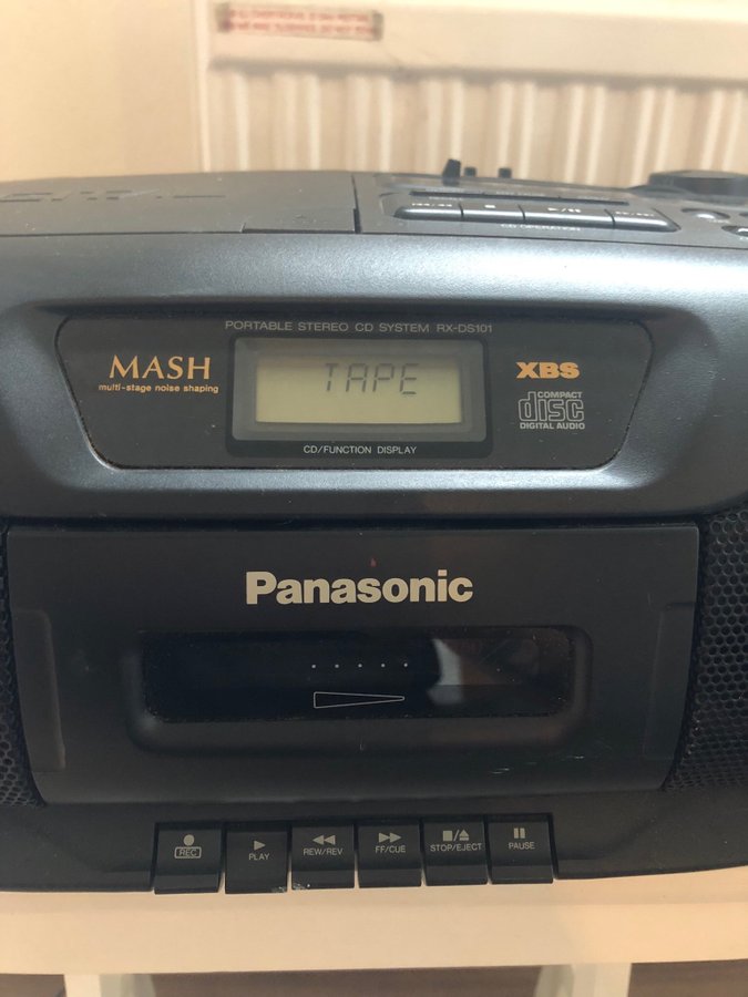 Panasonic RX-DS101 Bergsprängare stereo