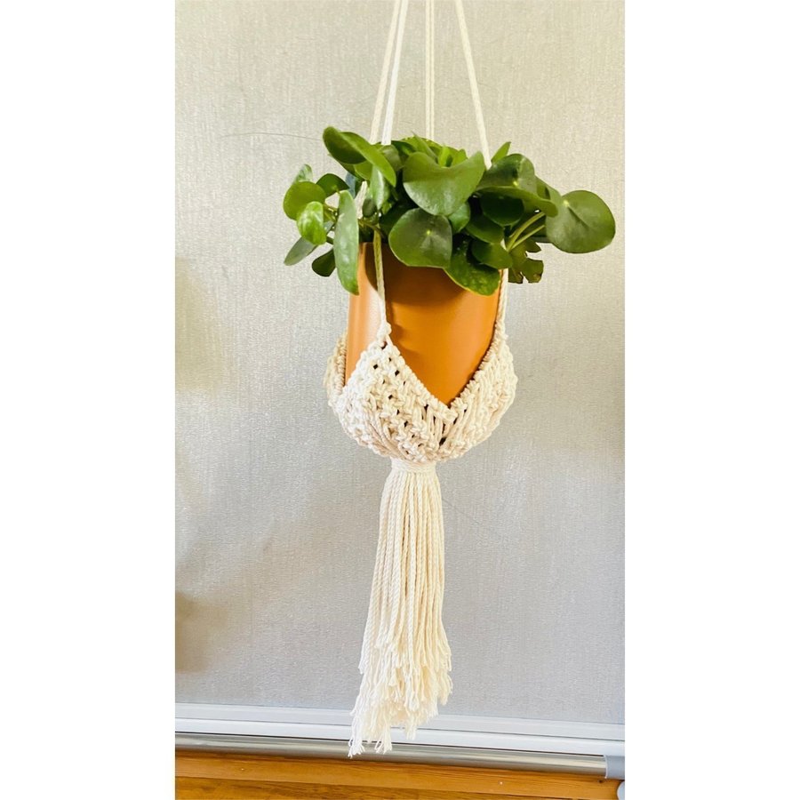 Makramé ampel/plant hanger