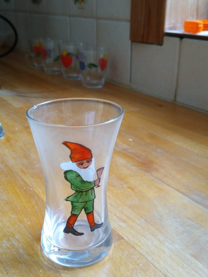 Antika glöggglas