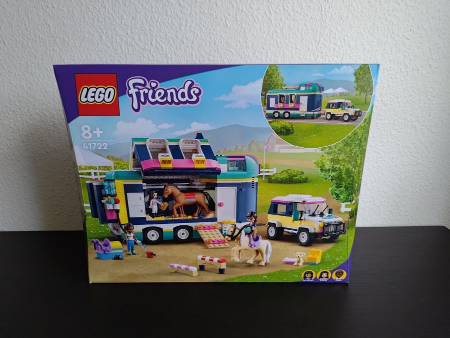 LEGO Friends 41722 Hästtransport *OÖPPNAD*