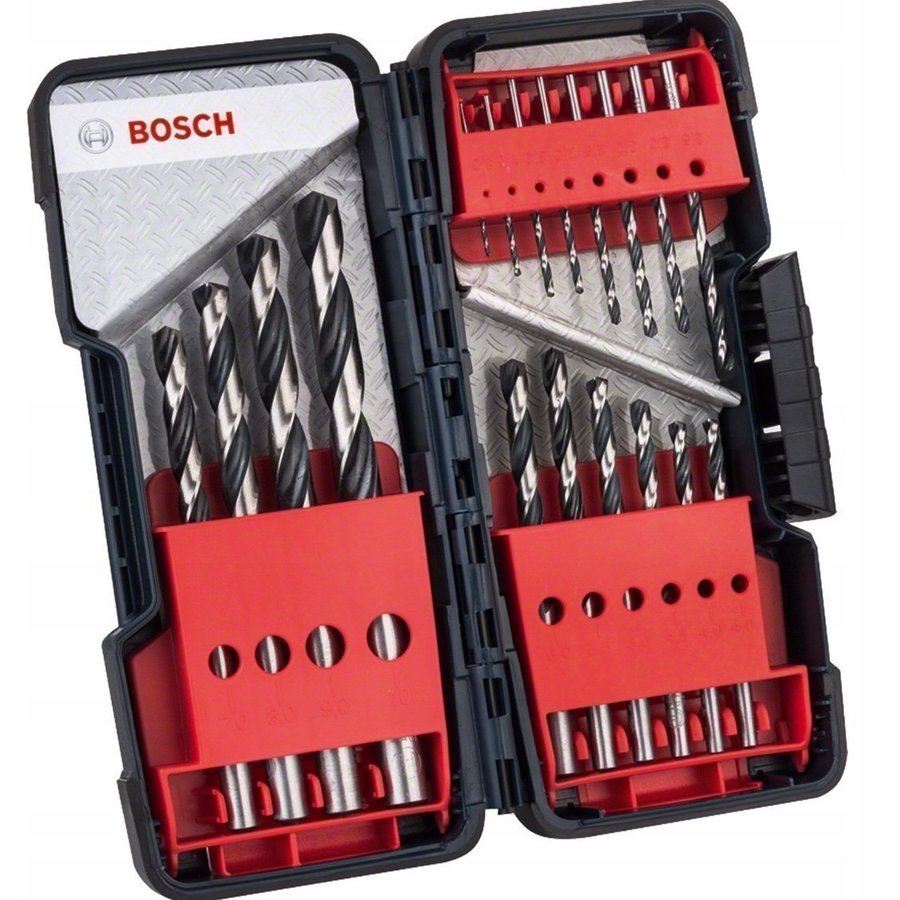 Borrsats för metall Bosch PointTeQ 1-10mm 18st