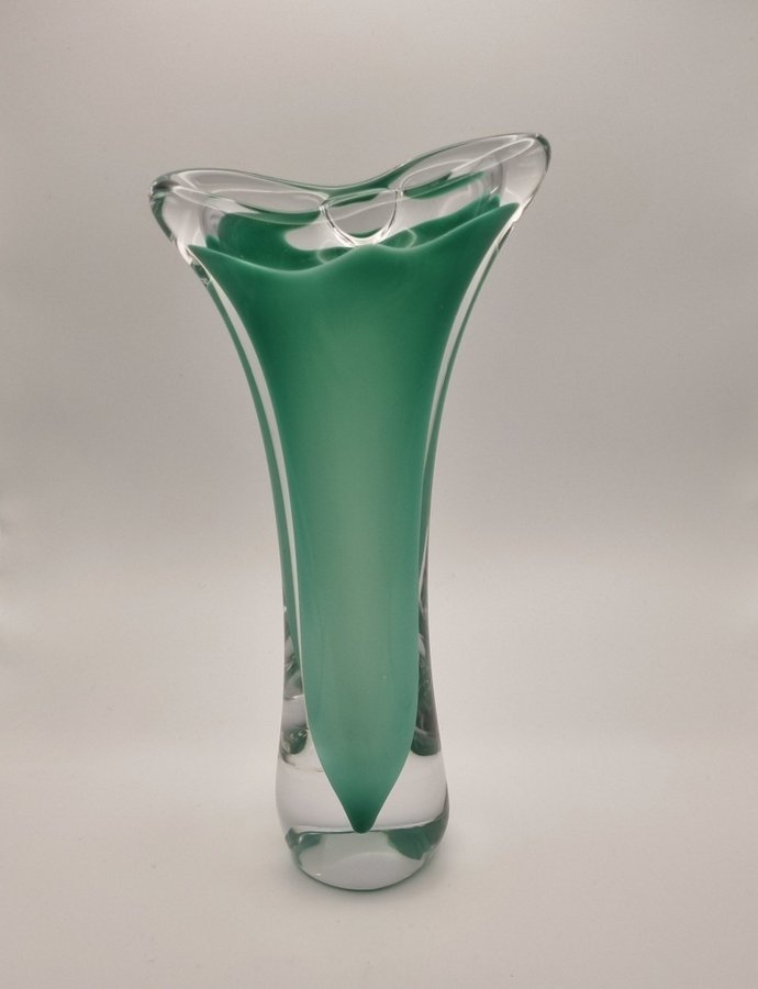 Glas Vas "Harlequin", Paul Kedelv, Reijmyre 1957.