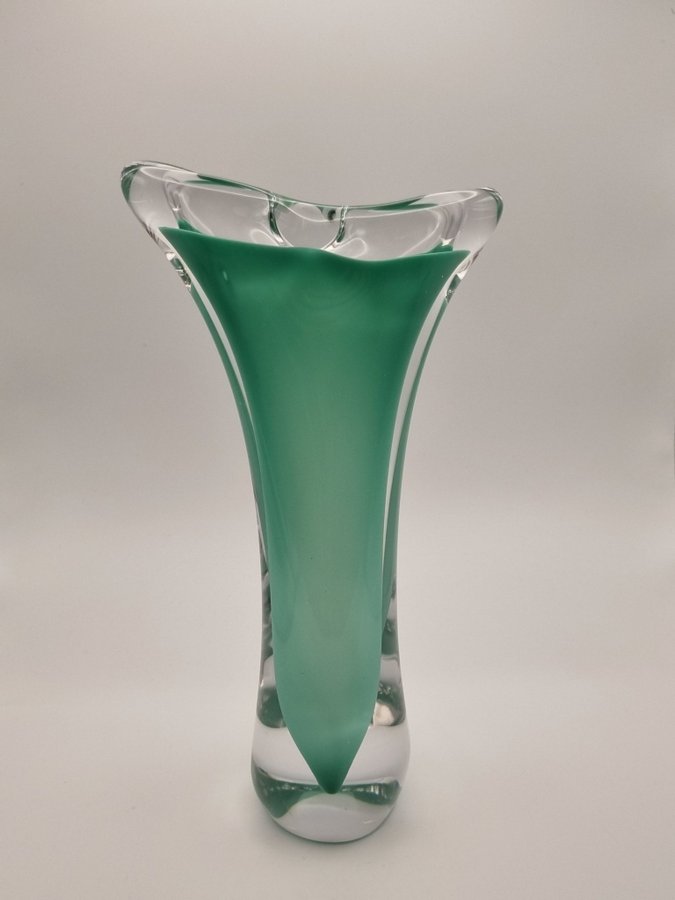 Glas Vas "Harlequin", Paul Kedelv, Reijmyre 1957.