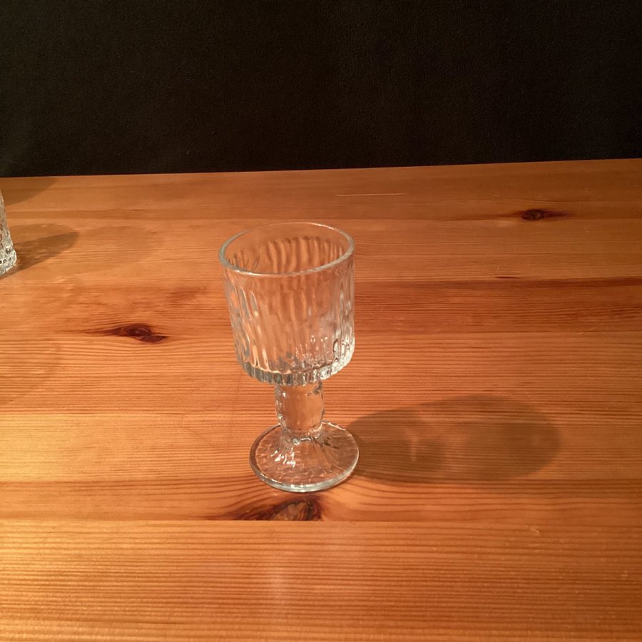 RAVENHEAD SIESTA Siesta 5 st Whiskyglas o 1 likörglas 70-tal Retro / Vintage