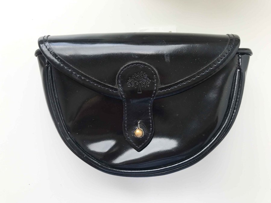 Genuine Mulberry mini bayswater black leather bum waist bag