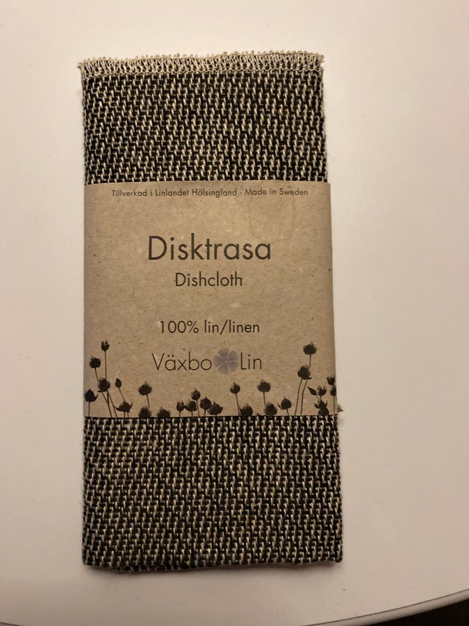 Disktrasa i lin från Växbo Lin