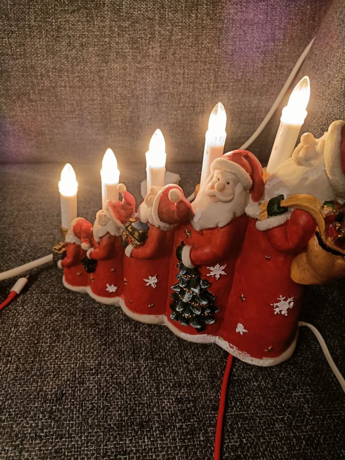 Tomte ljusstaken