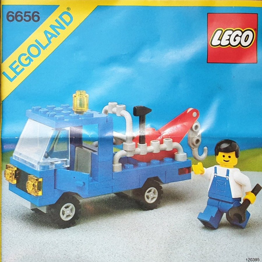 LEGO 6656 - Lastbil med kran