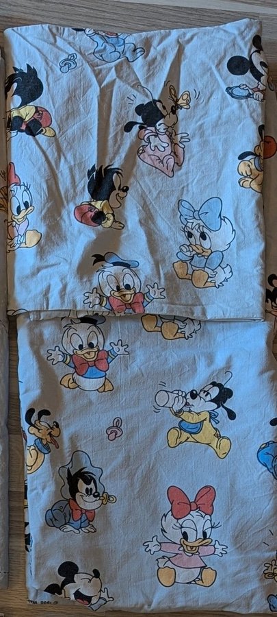 Retro sängkläder med Disneymotiv