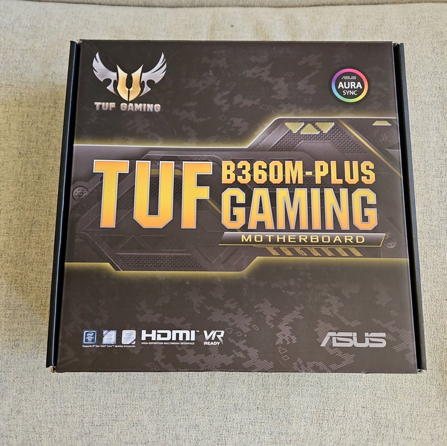 ASUS TUF B360M-PLUS GAMING Moderkort + i5 processor