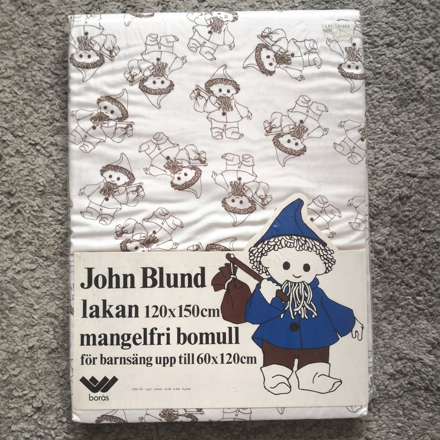 John Blund retro lakan och örngott för barn