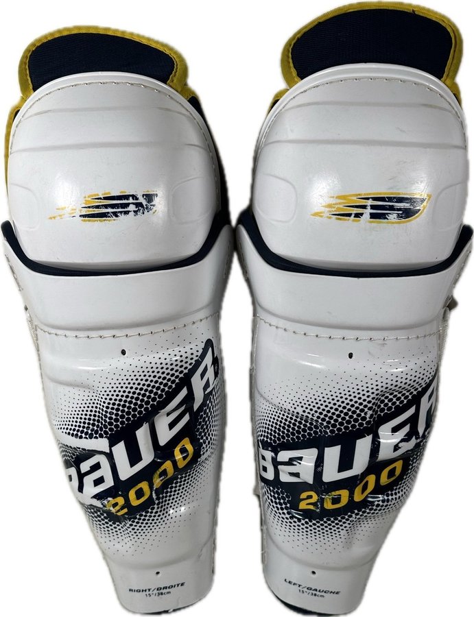 Bauer SG2000 Knäskydd Benskydd Knee Protector 38cm L/XL Extended Calf Protection