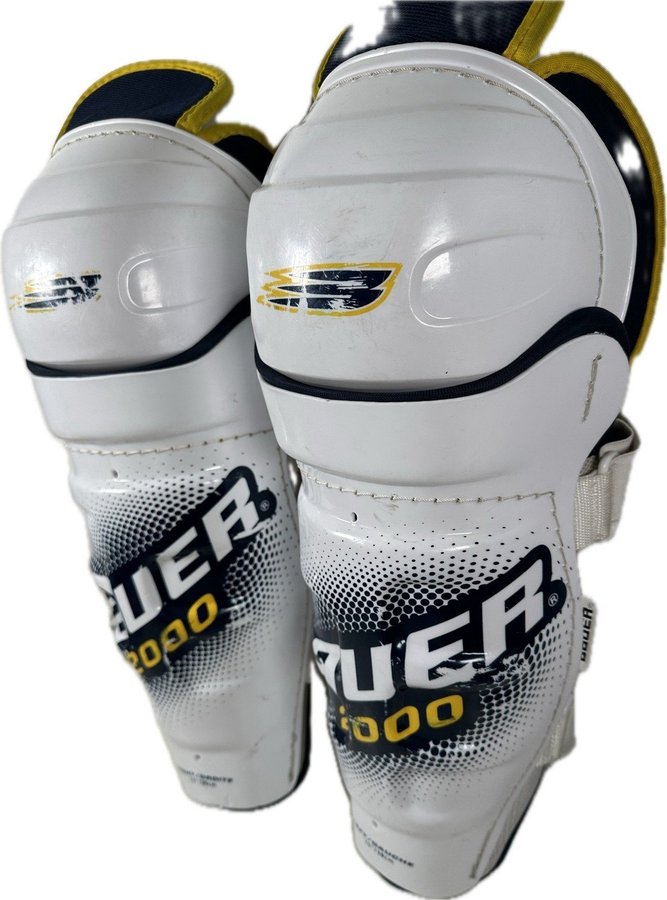 Bauer SG2000 Knäskydd Benskydd Knee Protector 38cm L/XL Extended Calf Protection