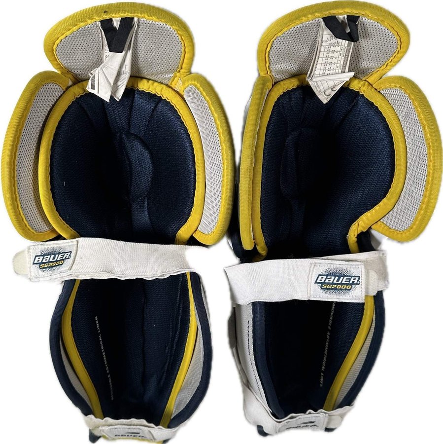 Bauer SG2000 Knäskydd Benskydd Knee Protector 38cm L/XL Extended Calf Protection