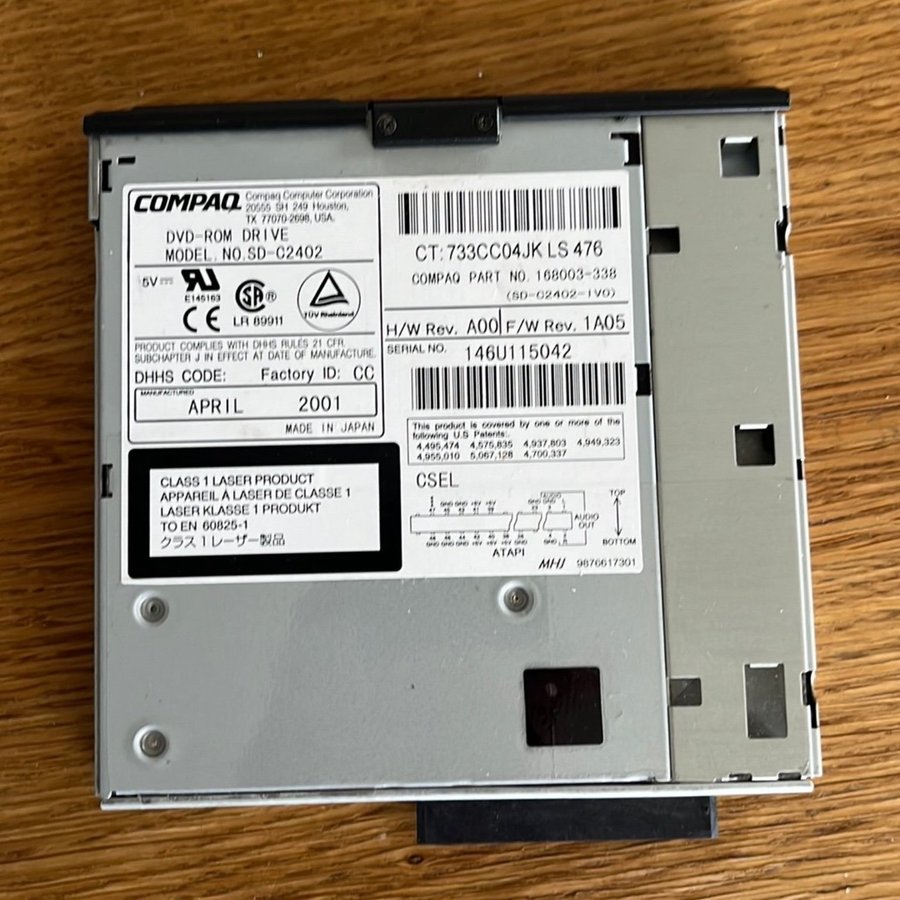 DVD-ROM Drive Compaq SD-C2402