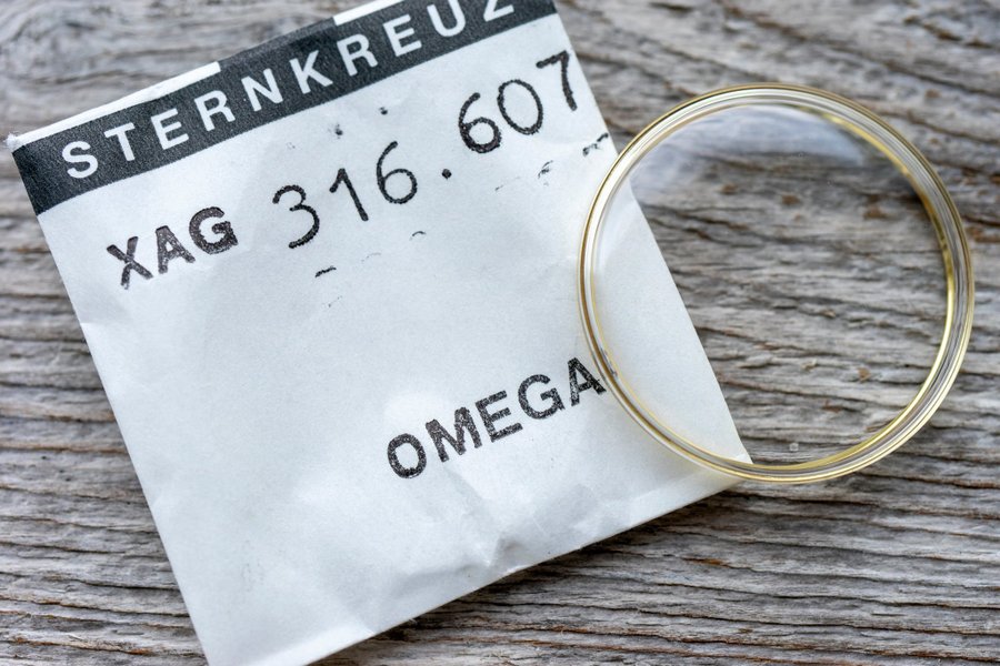 Klockglas för Omega