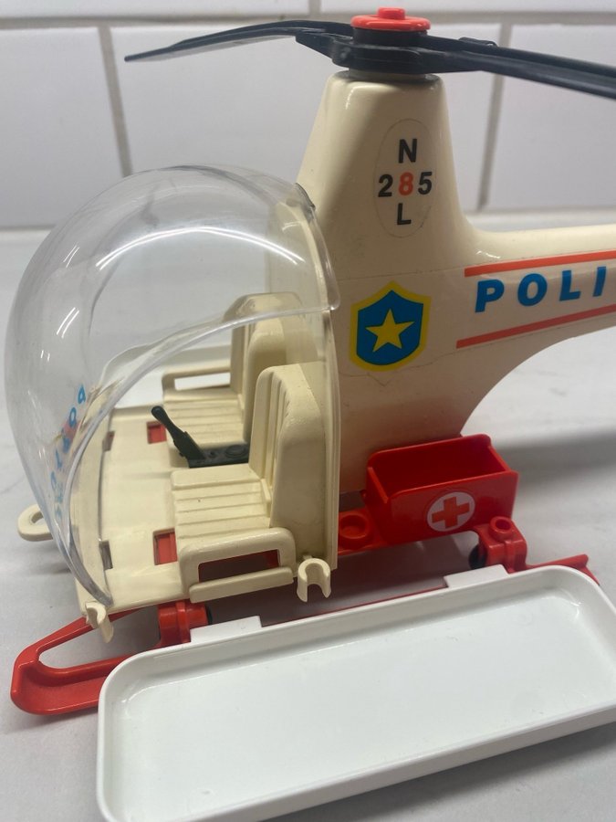 Playmobil vintage - 3144 Polis - helikopter / Police helicopter