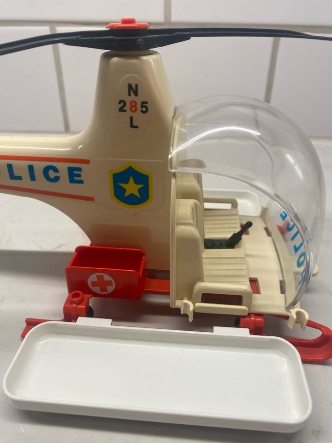 Playmobil vintage - 3144 Polis - helikopter / Police helicopter