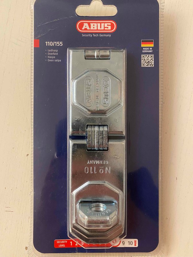 Abus LEDHASP LOCK 110/155. New