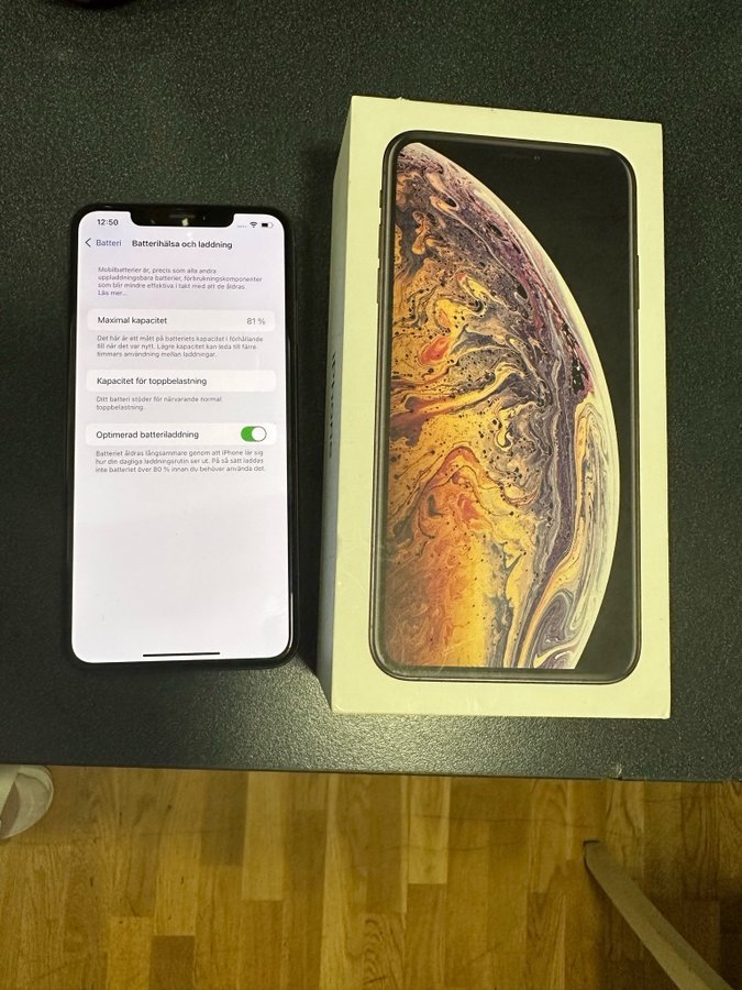 iPhone XS Max Guld