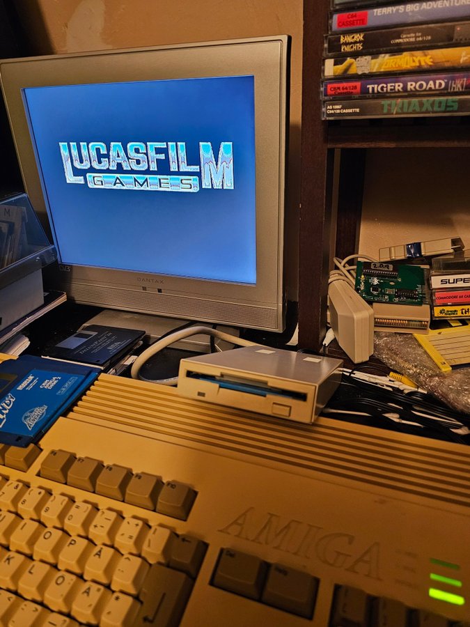 Extern diskettstation till AMIGA