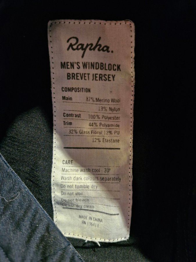 Rapha brevet windblocker - S