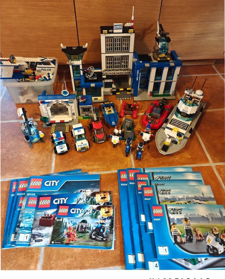 Stort Lego City paket