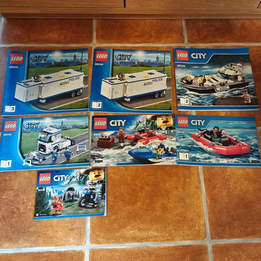 Stort Lego City paket