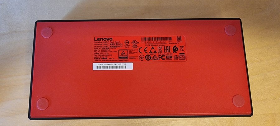 Lenovo ThinkPad Usb-C dock gen2