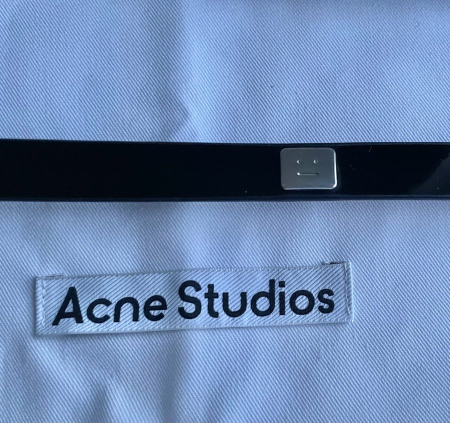 Acne Studios Face Logo hund ca 4-10 kg koppel Svart