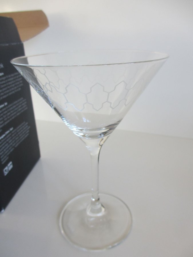 4 helt NYA läckra Glas DRINK Cocktailglas Martiniglas från DUKA.