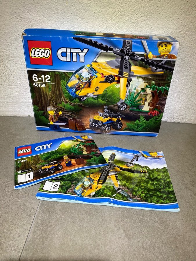 LEGO City Djungel transporthelikopter 60158