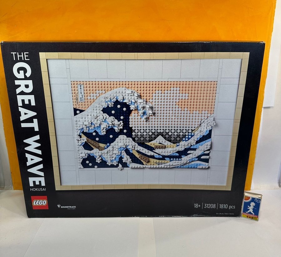 LEGO-31208 ART Hokusai – Under vågen utanför Kanagawa (1 810 delar)