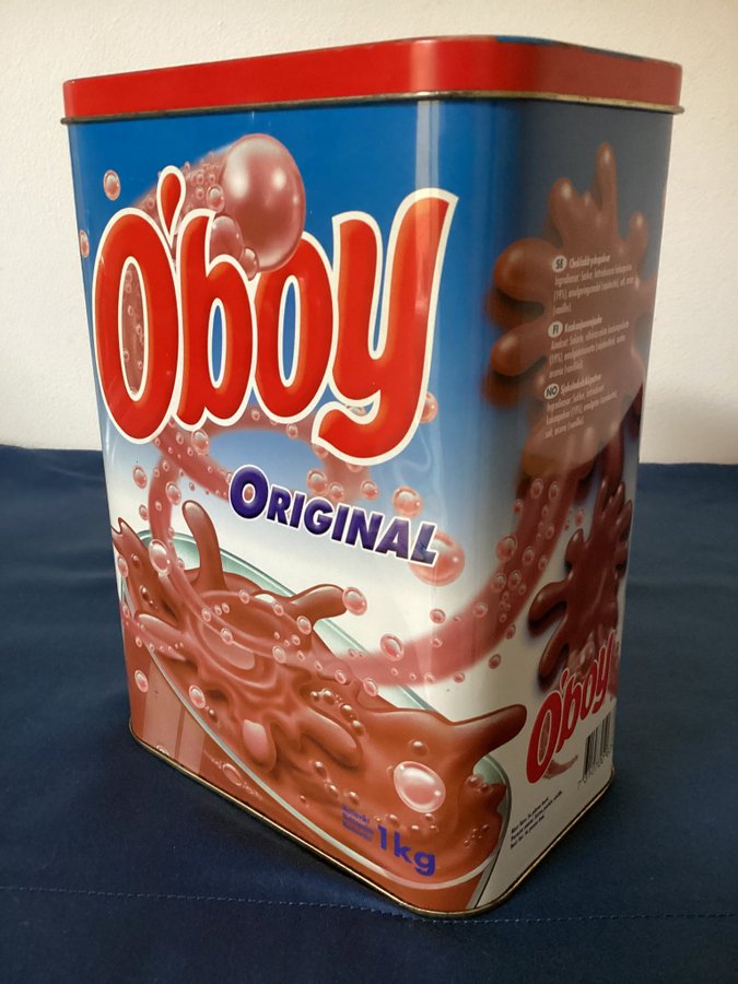 O’BOY ORIGINAL BURK Plåtburk Oboy Burk Förvaringsburk