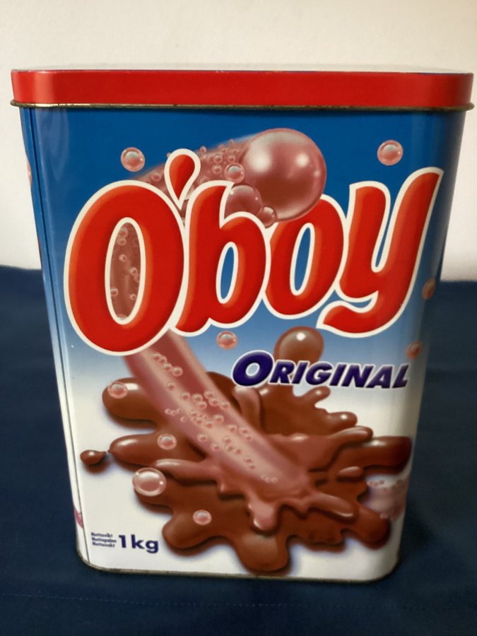 O’BOY ORIGINAL BURK Plåtburk Oboy Burk Förvaringsburk