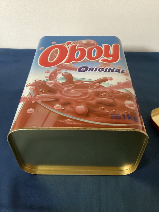 O’BOY ORIGINAL BURK Plåtburk Oboy Burk Förvaringsburk