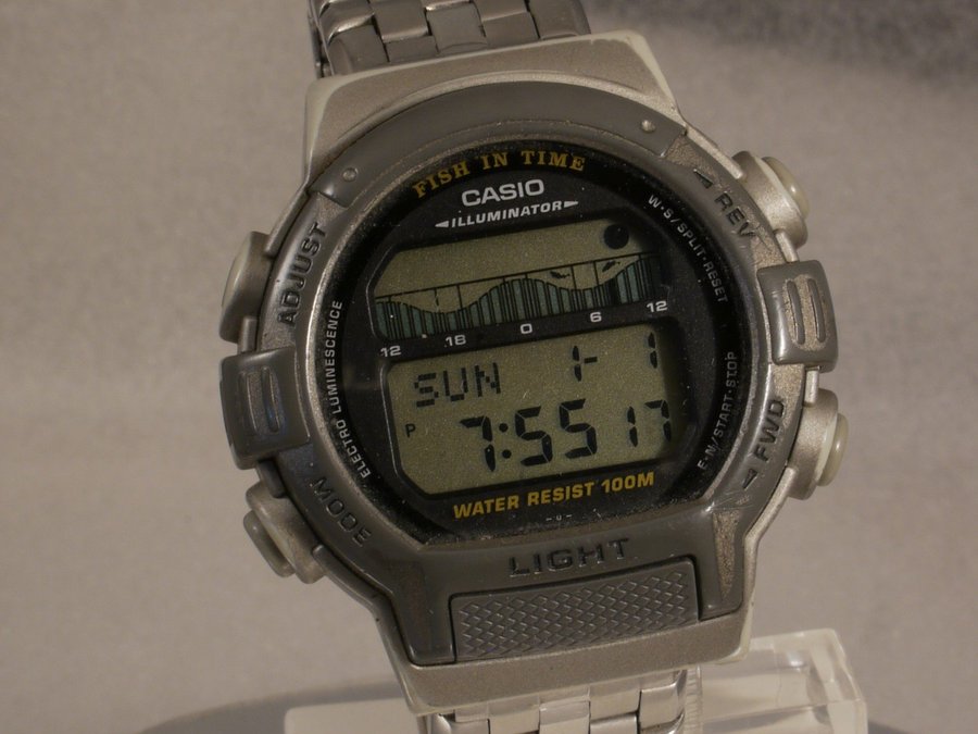 Casio Forester Fish in Time FT-2001. Digital, Quartz