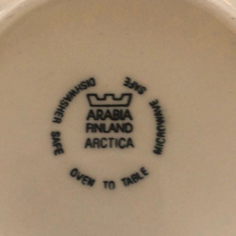 Arabia Arctica Gräddsåskanna