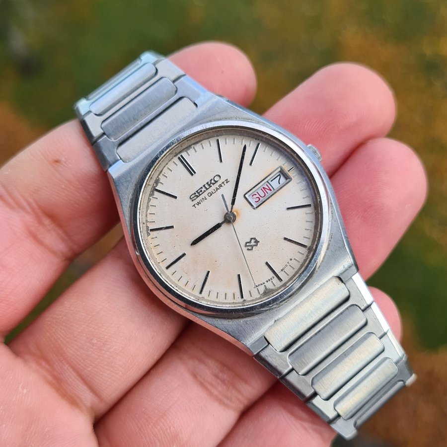 Seiko Twin Quartz Armbandsur, Kvarts