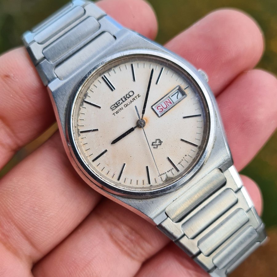 Seiko Twin Quartz Armbandsur, Kvarts