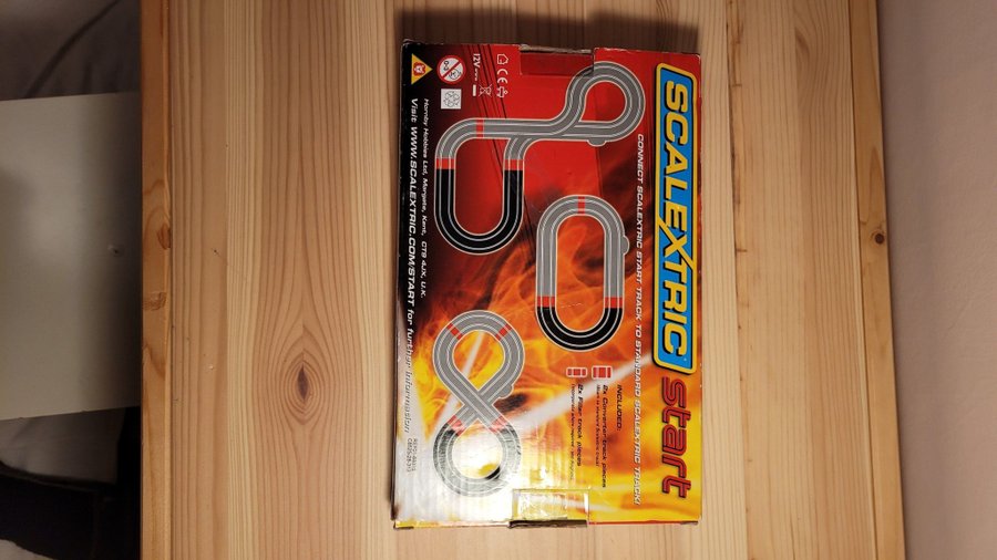 Scalextric converter, start - sport