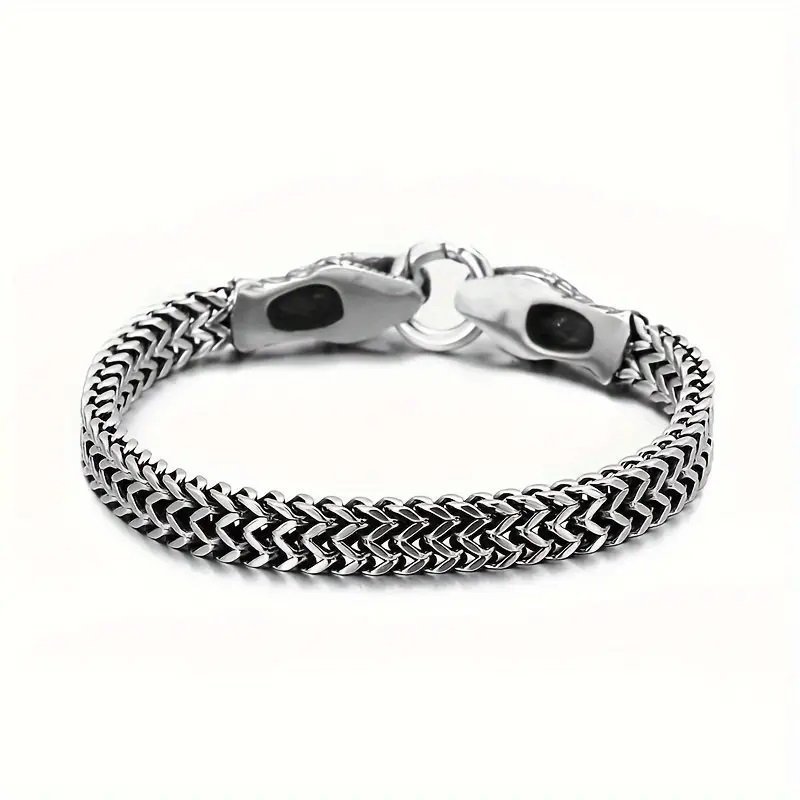 Snake titanarmband ormlänk nickelfri bangle viking keltisk nordisk drake