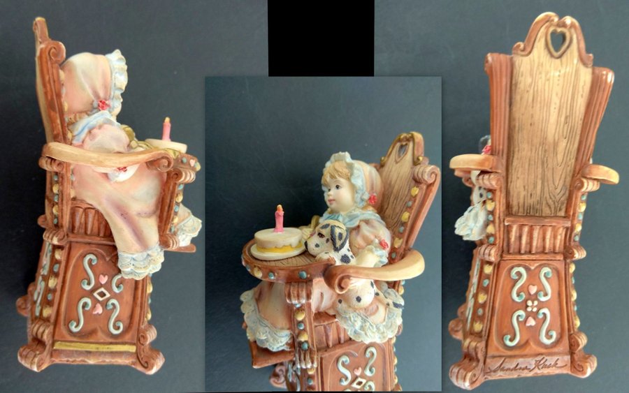 Goebel figurin Treasures of Sandra Kucks SK15 "Happy Birthday"