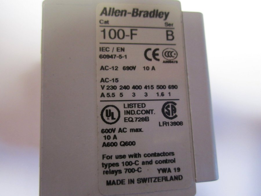 Allen Bradley 100F