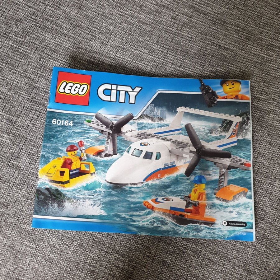 Lego City instruktioner 60152, 60164  60140