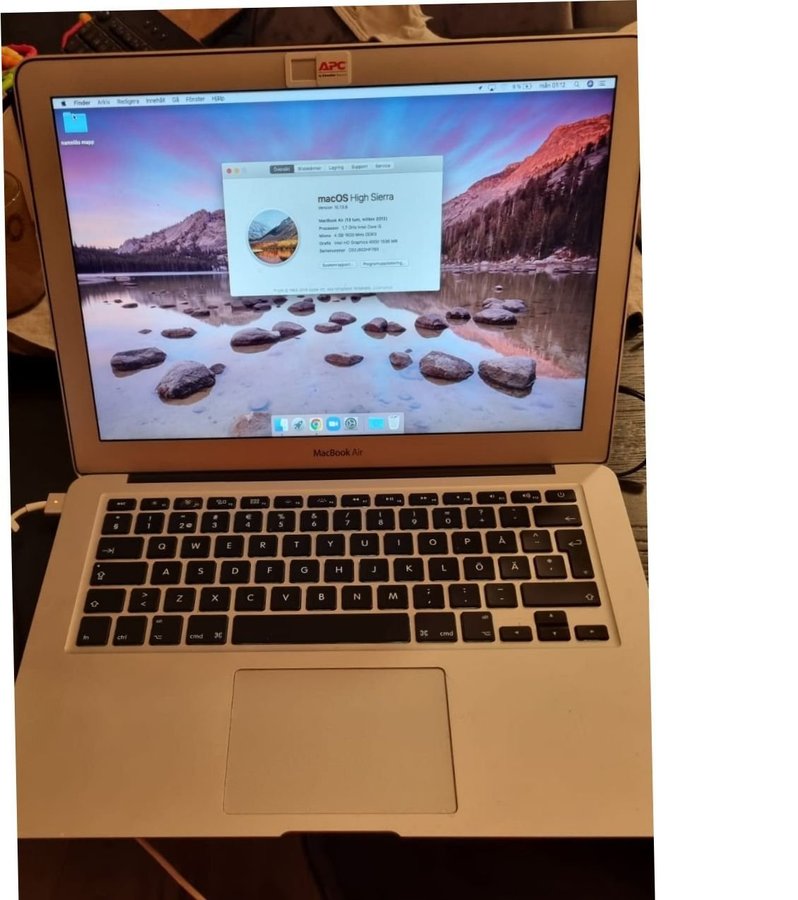 MacBook Air 13 tum, mitten 2012