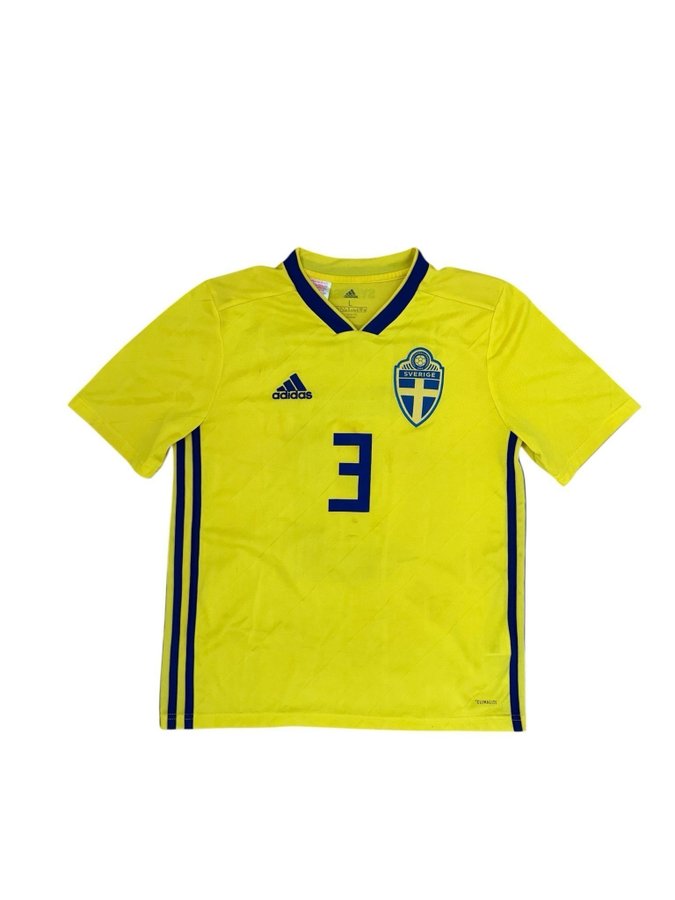 Adidas Sverige FF 2018 Lindelöf #3 (L-barn)