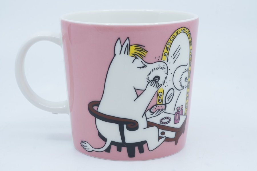 Muminmugg Snorkfröken rosa / Moomin Mug Snorkmaiden Pink